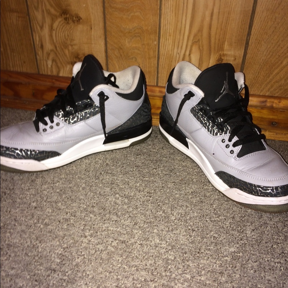 Jordan 3 wolf grey